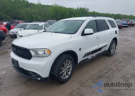 2017 Dodge Durango Sxt Rwd from USA, damaged, VIN 1C4RDHAG4HC737038